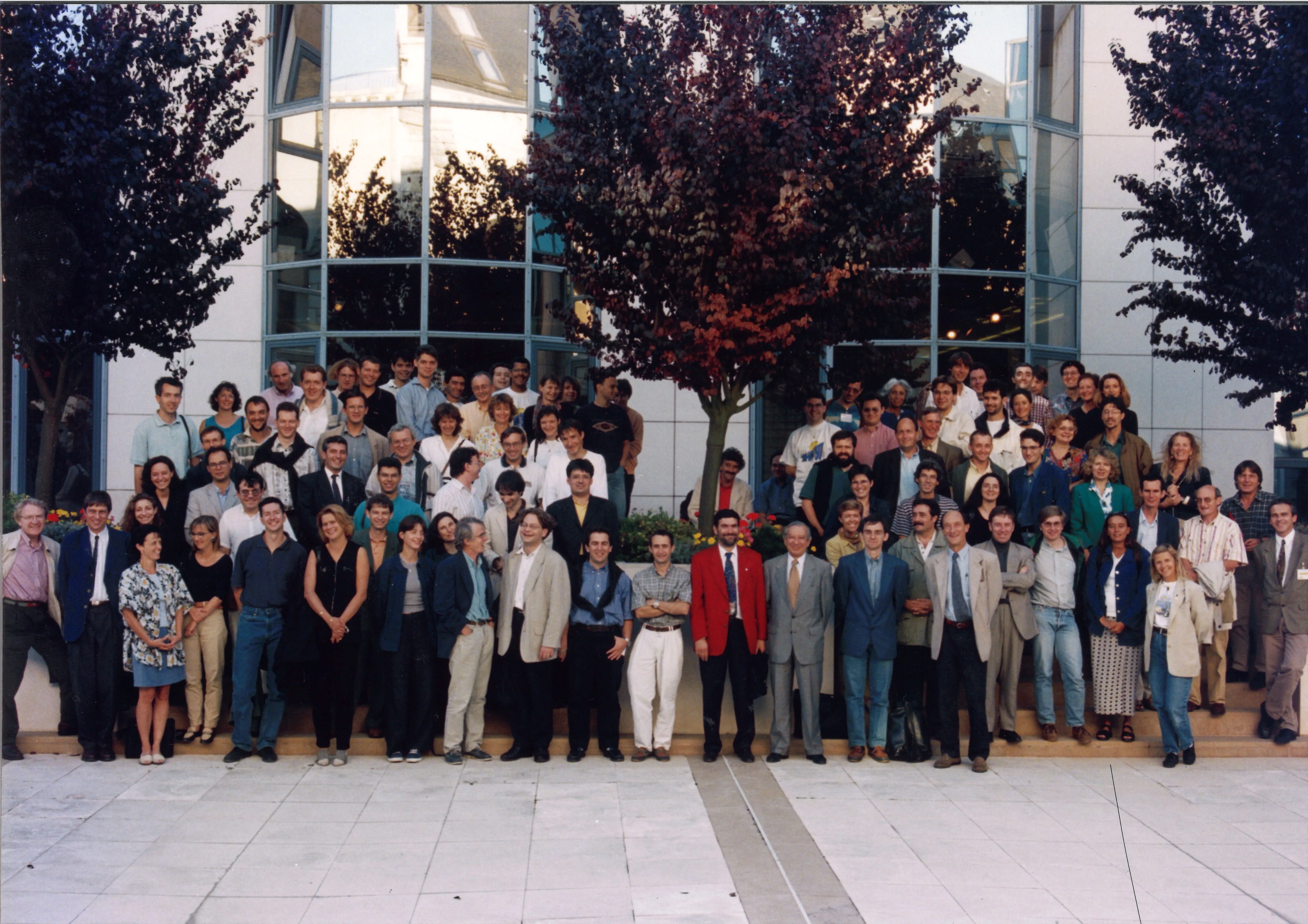 Photo de groupe des participants à IHM 97